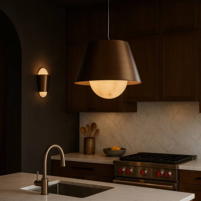 Varaluz Rock On Pendant Light - Brontourage/Matte Black