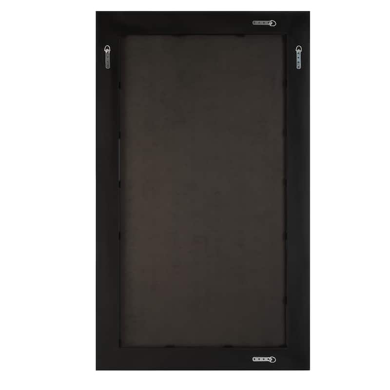 Uttermost Ayanna Gray Washed Wood Mirror - 43.75"W x 73.75"H x 1.75"D