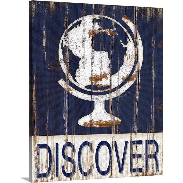 "Discover" Canvas Wall Art