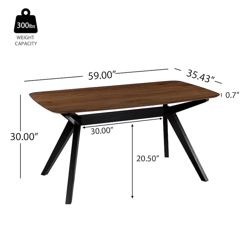 Christopher Knight Home - Genevra Wood and Fabric Dining Set