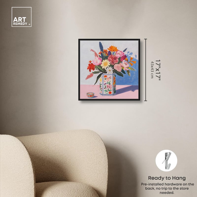 Spring's Riot Canvas by Art Remedy