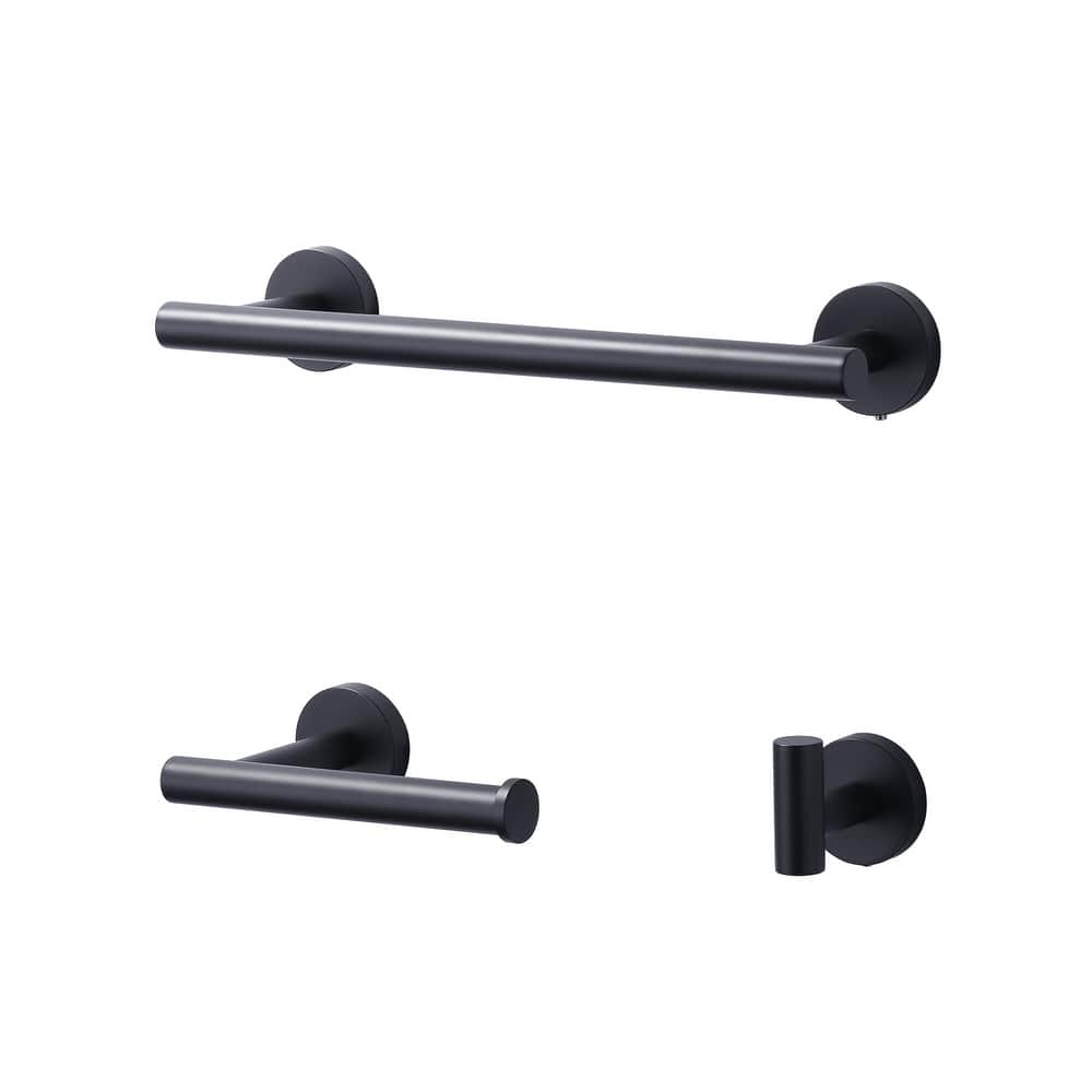 WOWOW 3-Pieces Bathroom Hardware Set