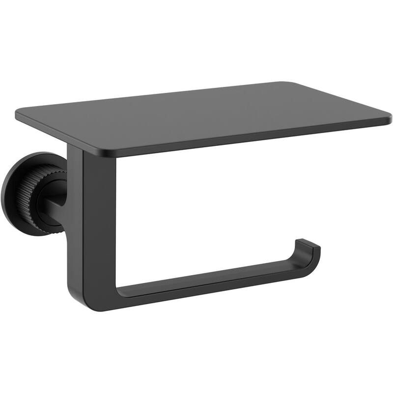 Moen YB0689 Cambium Wall Mounted Toilet Paper Holder - Matte Black