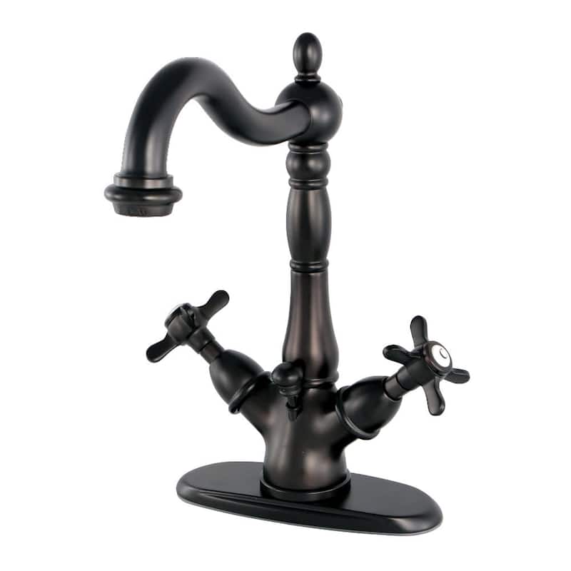 Kingston Brass Essex Centerset Bathroom Faucet - Includes Metal Pop-Up
