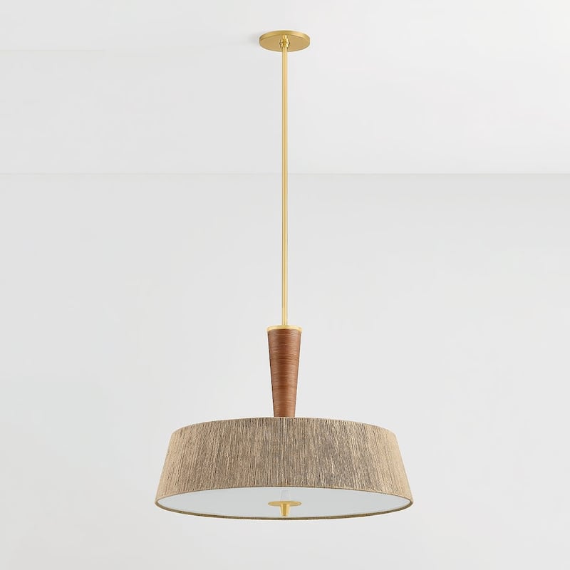 Hudson Valley Lighting CB9530 George 3 Light 30" Wide Pendant with