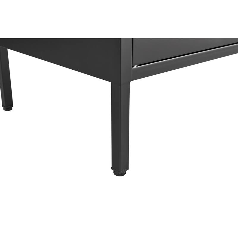 Accent Sideboard Cupboard Server Buffet Console Table with Doors