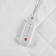 preview thumbnail 8 of 11, Sharper Image Embossed Microfiber Heated Mattress Pad