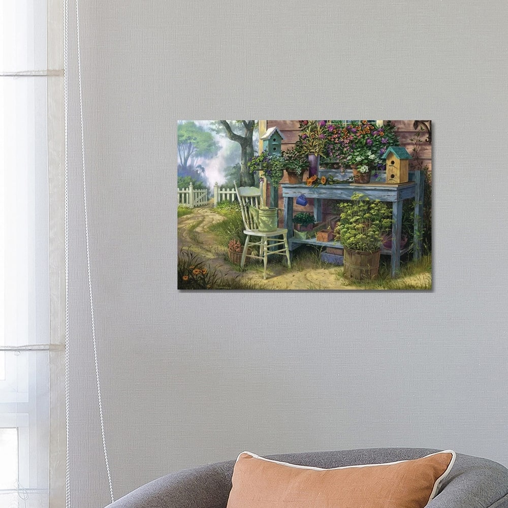 iCanvas "Wildflowers" by Michael Humphries Canvas Print