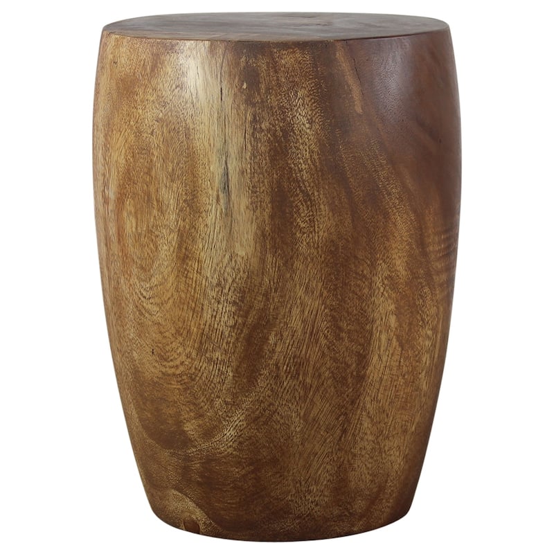 Haussmann® Wood Merlot End Table 15 D x 20 inch High Walnut Oil - 15" x 15" x 20"