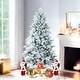 Artificial Christmas Tree Mixed Flocking Environmentally Fireproof ...
