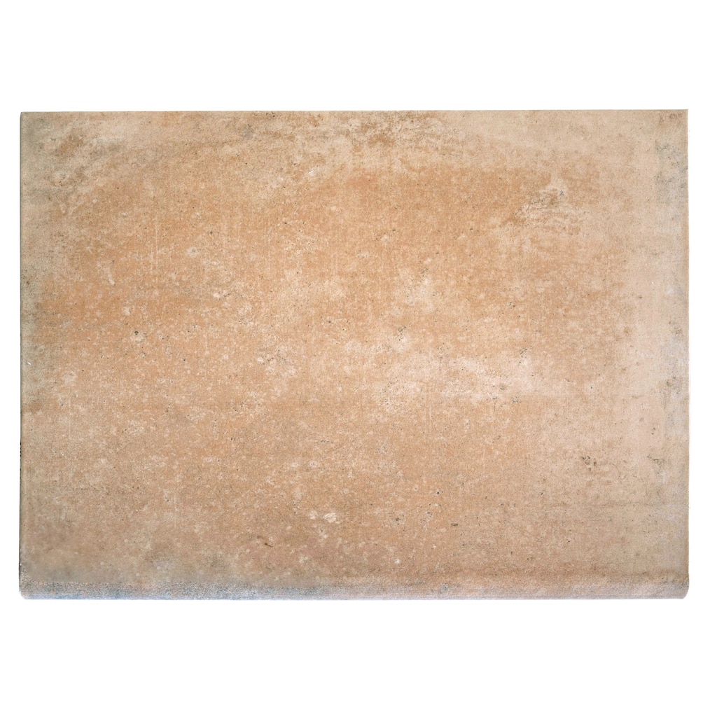 Apollo tile 13" x 18" x 1.5" Terralis Matte Terracotta Porcelain Tile (6.39 sq ft/case) - 4 Pack