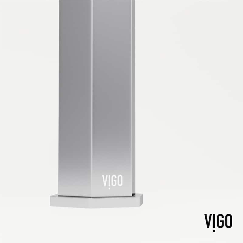 VIGO Nova 10" H Single Handle Single Hole Vessel Bathroom Faucet
