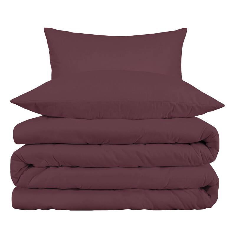 Egyptian Cotton 1000 Thread Count 3 Piece Duvet Cover Set by Superior