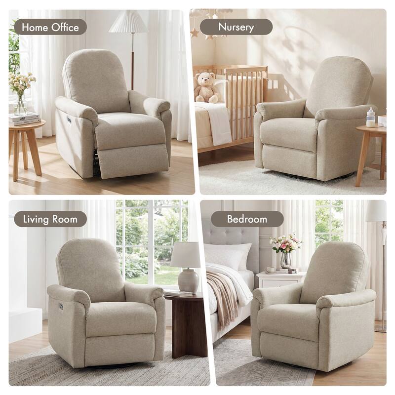 Madison Park Elio 3 in 1 Power Recliner