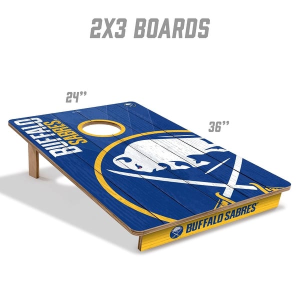 Buffalo Sabres NHL Tailgate Cornhole Board Set
