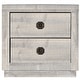 preview thumbnail 11 of 15, 3-Piece King Size Farmhouse Platform Bed Set - Includes Bed and 2 Nightstands, Rustic Brown