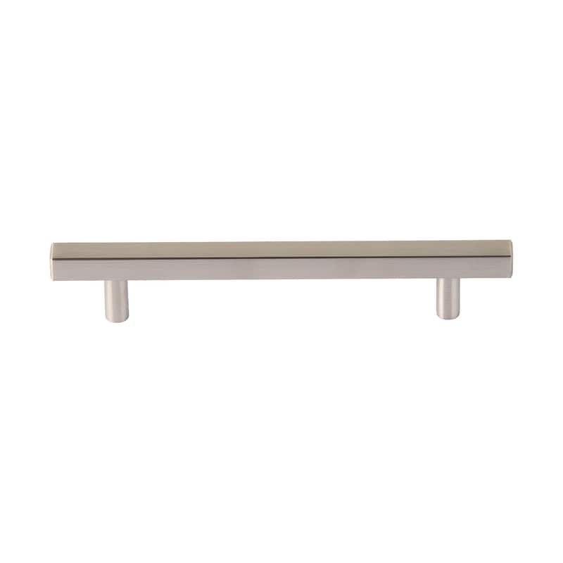 Utopia Alley Oslo Pull Handle - Decorative Cabinet Drop Pull Handles, Brushed Nickel & Matt Black, 3.75/5.0" center to center
