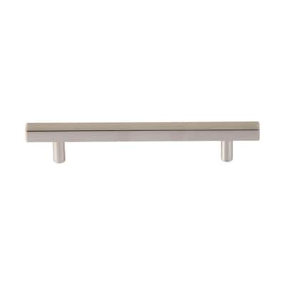 Utopia Alley Oslo Pull Handle - Decorative Cabinet Drop Pull Handles, Brushed Nickel & Matt Black, 3.75/5.0" center to center