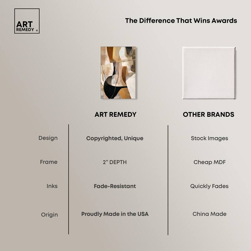 Tactile Depth I Canvas by Art Remedy