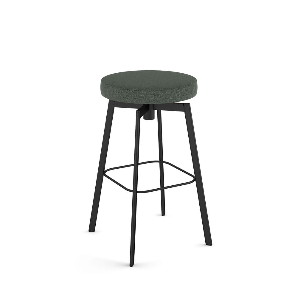 Amisco Tanner Swivel Counter and Bar Stool