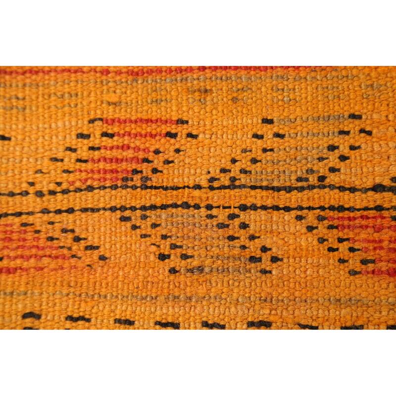 Stunning Tribal Moroccan Oriental Area Rug Wool Hand-knotted - 5'5" x 11'5"