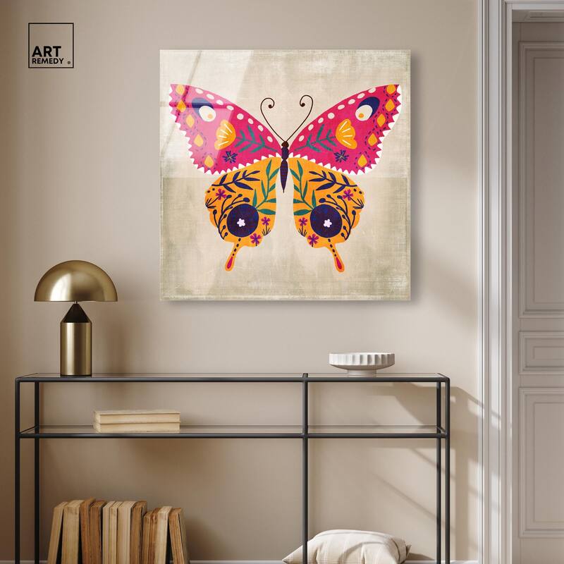 Butterfly Wings II Acrylic by Art Remedy, Ready to Hang