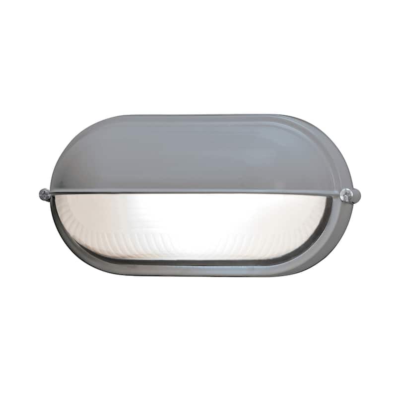 Access Lighting Nauticus Single Light 4-1/4" High LED Outdoor Wall - Satin