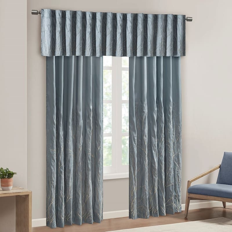 Curtain Panel(Only 1 Pc Panel) - Blue - 84 Inches