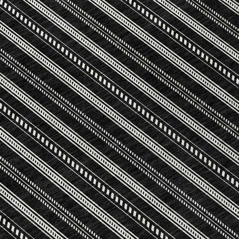 Machine Washable Indoor/ Outdoor Chantille Stripe Twist Rug