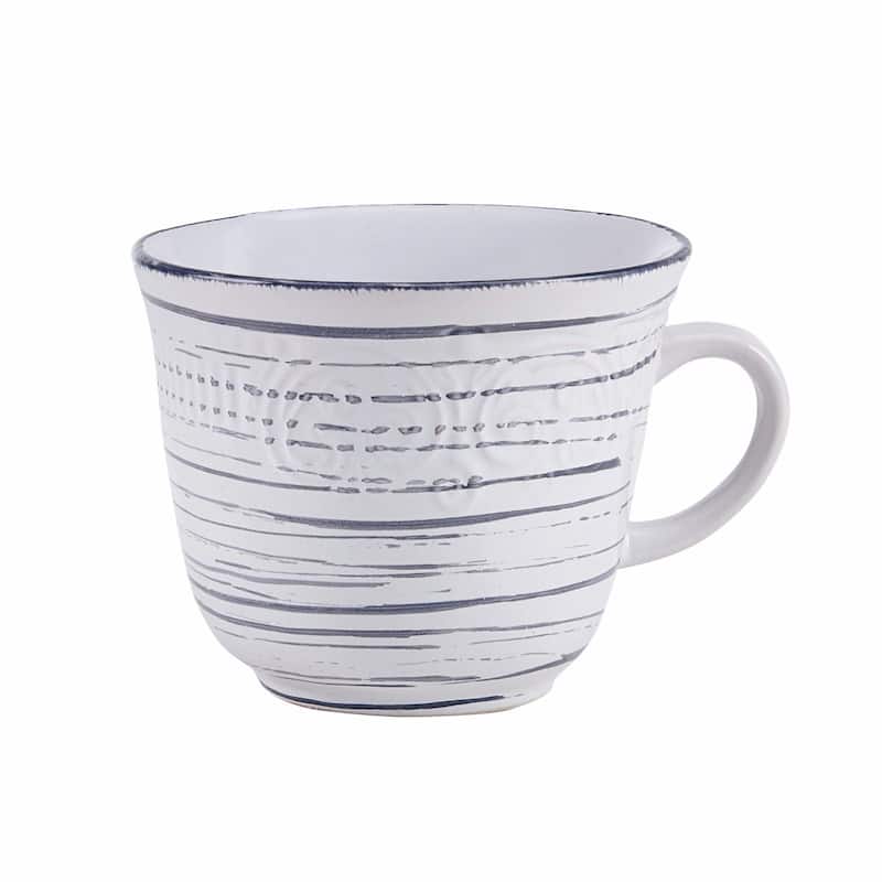 Pfaltzgraff Gray Isabella 16 Piece Dinnerware Set