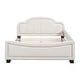 preview thumbnail 11 of 32, Low-Profile Platform Bed Grounded Bed in Velvet Frame