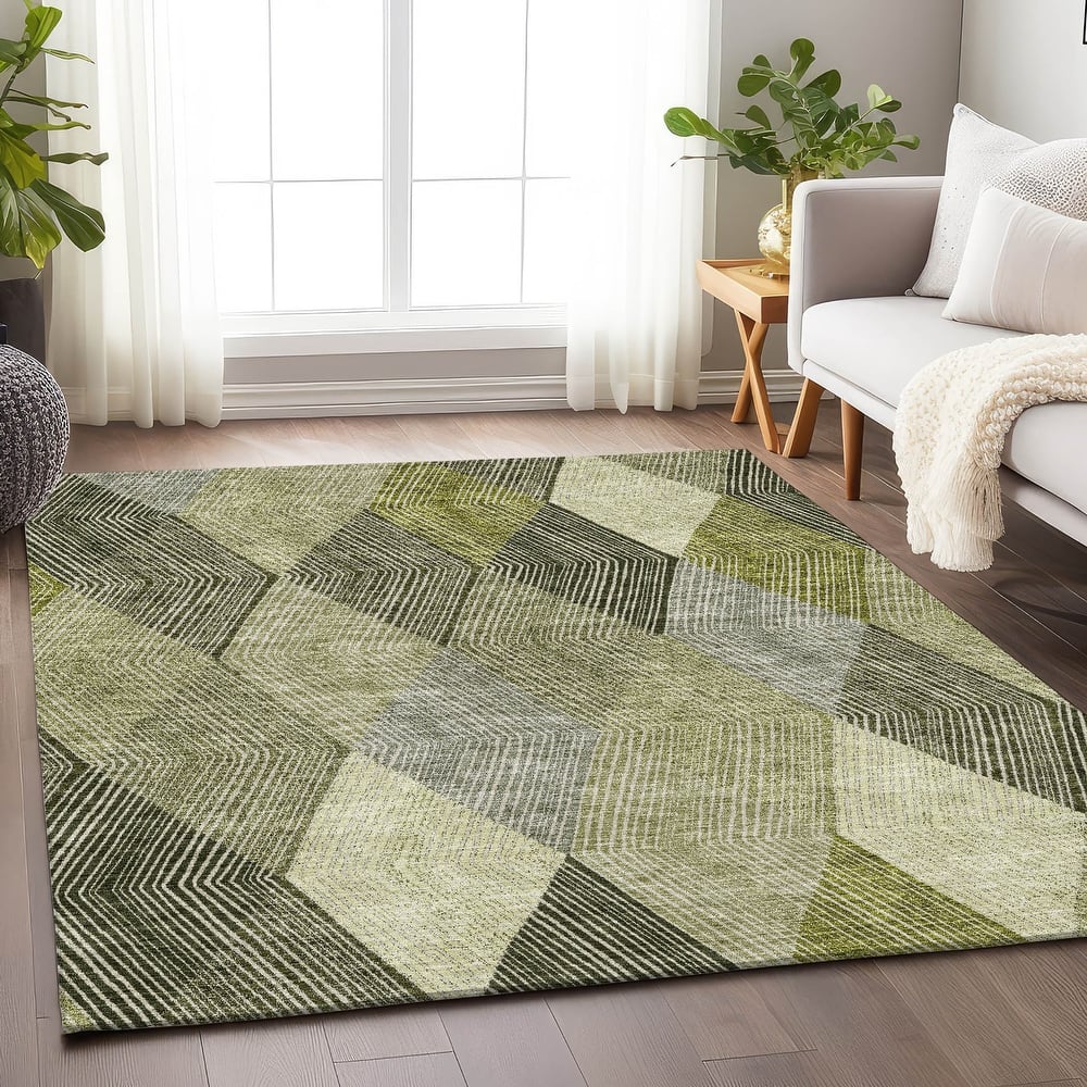 Premium Washable Super Soft Modern Fusion Mayfield Rug