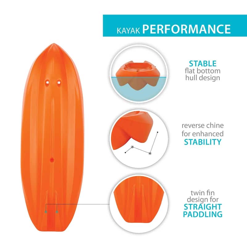 Lifetime Wave Sit-on-Top Youth Kayak