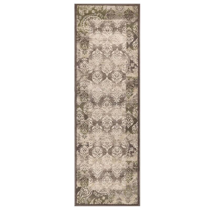 Superior Modern Paisley Geometric Polypropylene Indoor Area Rug