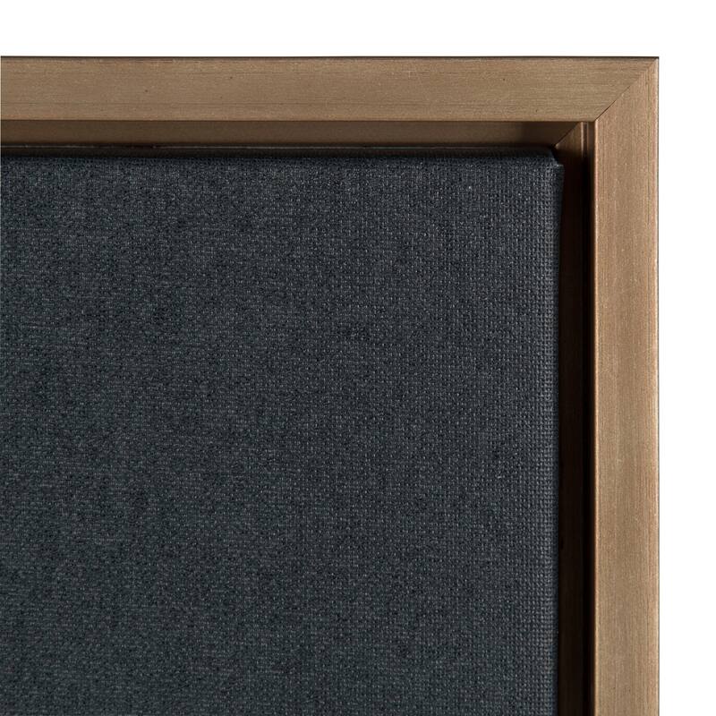 Sylvie Succulent 18x24 Gold Framed Canvas Wall Art by F2 Images
