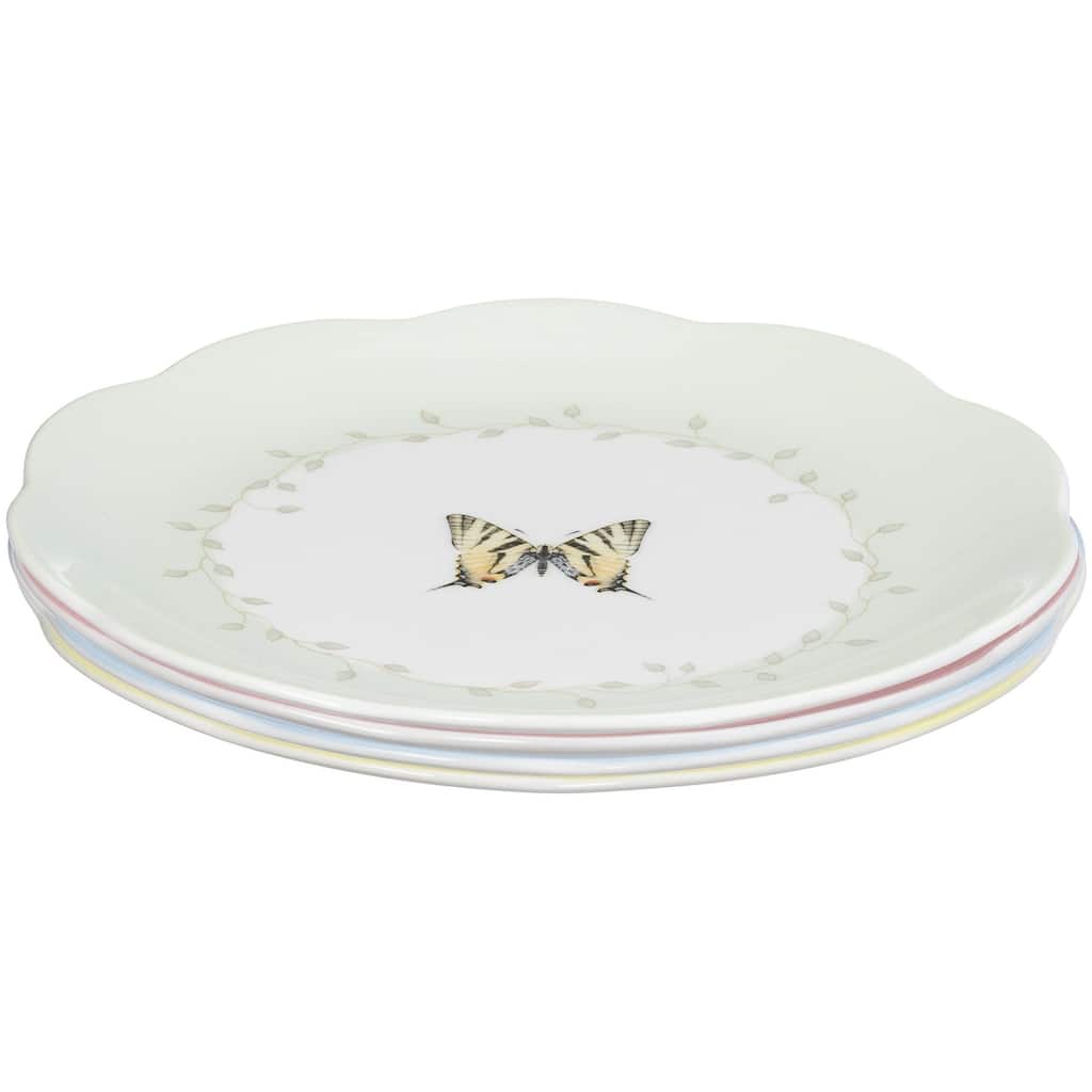 Butterfly Meadow 4-Piece Dessert Plate Set Butterfly Meadow 4-Piece Dessert Plate Set