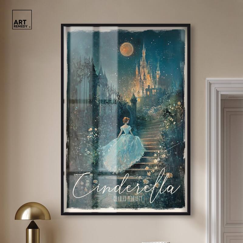 Classic Cinderella Shadowbox by Art Remedy