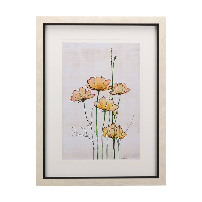 Meadow Flowers III Framed Art Print