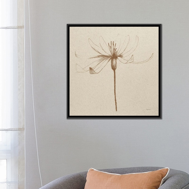 iCanvas "Modern Vintage Floral III" by Avery Tillmon Framed