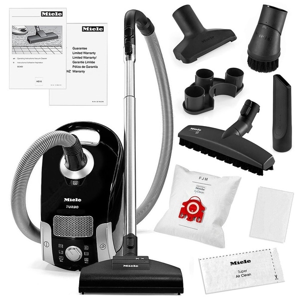 Shop Miele Compact C1 Turbo Team Canister Vacuum Cleaner Stb205 3 Turbobrush Sbb 3 Parquet Floor Brush More Overstock 15049588