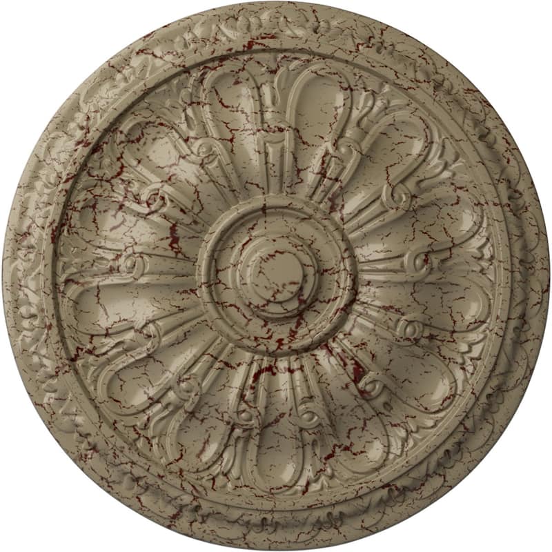 15 3/4"OD x 5/8"P Kirke Ceiling Medallion
