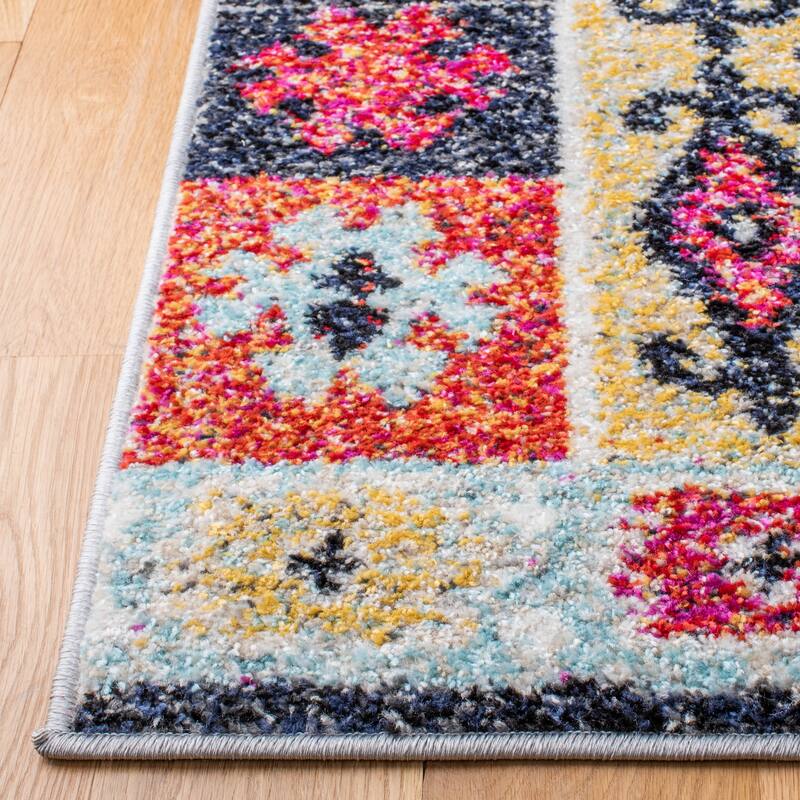 SAFAVIEH Adirondack Hayriye Moroccan Boho Tribal Rug - 5'1" x 7'6"