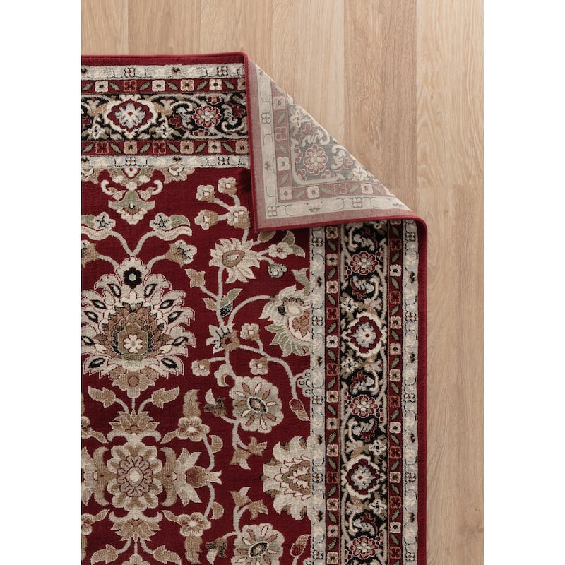 Hollywood Collection Floral Area Rug