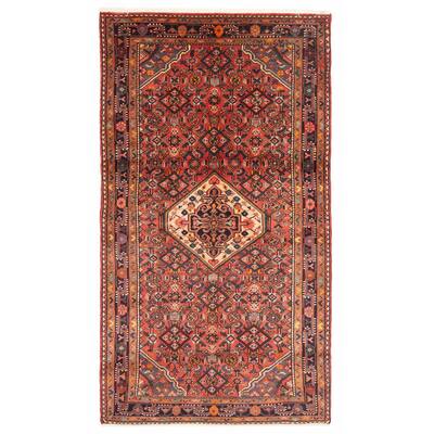ECARPETGALLERY Hand-knotted Andelz Copper Wool Rug - 3'8 x 6'8