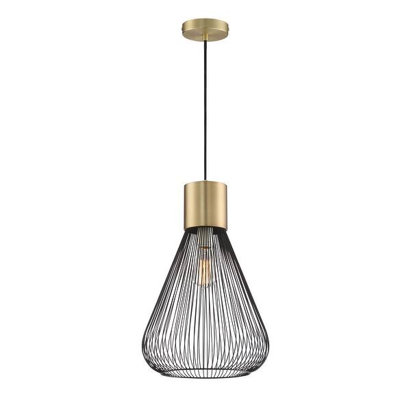 slide 2 of 2, Freira Balloon Wire-Frame Pendant