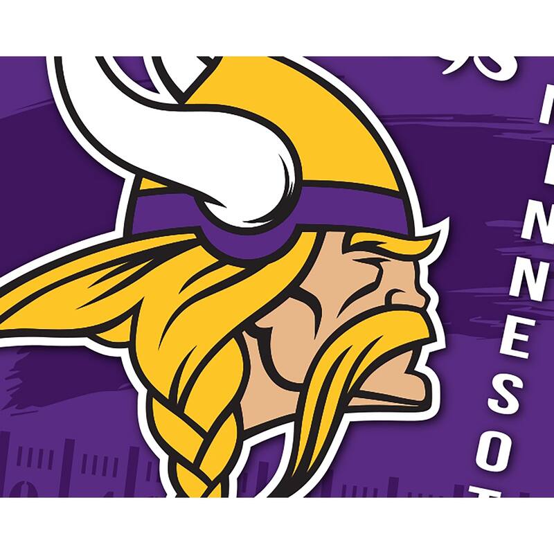 NFL Apron & Chef Hat Set, with Large Team Logo - Minnesota Vikings - 31" x 25"