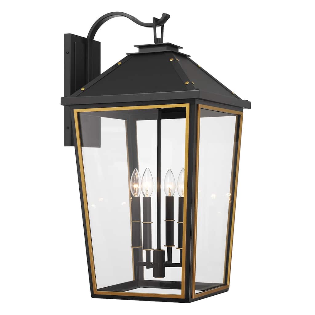 Crystorama Lighting Group HAW-604 Hawkins 4 Light 30" Tall Outdoor