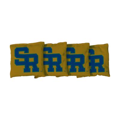 Salve Regina Seahawks Gold Cornhole Bags