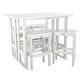 preview thumbnail 44 of 53, Lehigh 6-Piece Outdoor Balcony Set - Bar-height