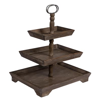 Decorative 3 Tier Tray